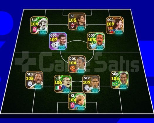 PREMIUM eFootball Mobile Hesabı | Tek Bağ Konami