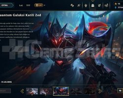 Kuantum galaksi katili zed li hesap