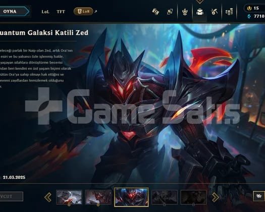 Kuantum galaksi katili zed li hesap