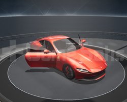 FERRARİ SEDAN TOROS ARABA KARTI
