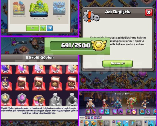 ÜCRETSİZ İSİM!! 690 MADALYA!! 16 KOSTÜM!! TH15 KÖY