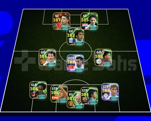 3240+ 107 Ronaldo 107 schimichel  tek bağ