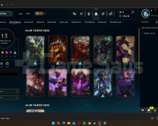 EUW / MASTER / TEMİZ HESAP