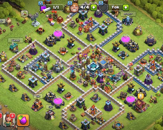 ACİLLL CLAS OF CLANS HESAP SATIŞŞŞŞ
