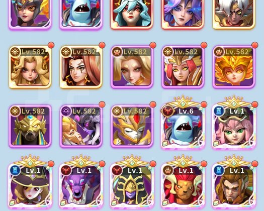 HERO CLASH 250M GÜÇLÜ DİZİLİ HESAP | Hazır Gelişmi