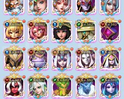 HERO CLASH 250M GÜÇLÜ DİZİLİ HESAP | Hazır Gelişmi