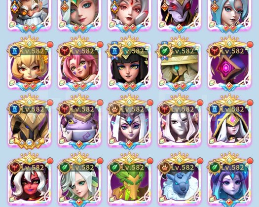 HERO CLASH 250M GÜÇLÜ DİZİLİ HESAP | Hazır Gelişmi