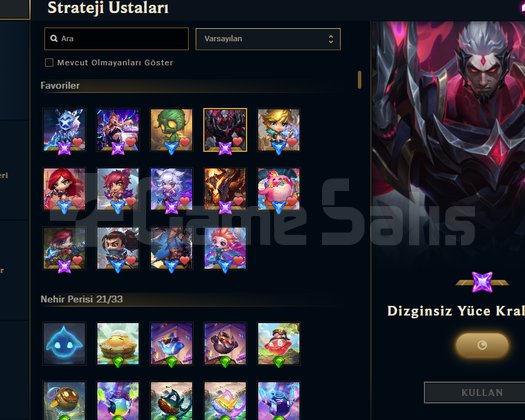 TR TFT/LOL hesabı 762 kostüm 355 strateji ustası