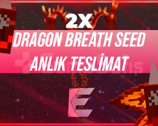 2x Dragon Breath Seed Grow A Garden 2
