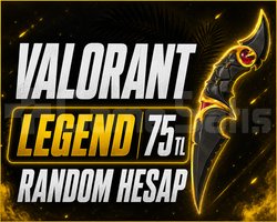 LEGEND++ | VALORANT RANDOM HESAP | BOŞ YOK