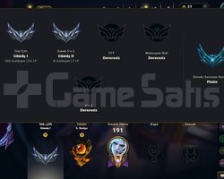 gümüş 1 lol hesap