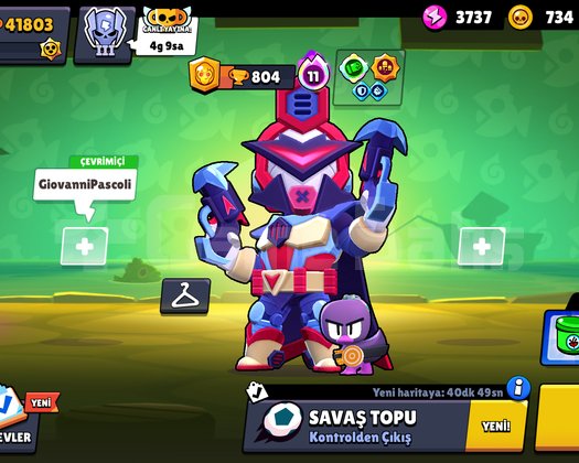 Brawl stars acil satilik hesap