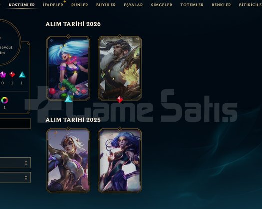 ALTIN 4 HESAP 78 HERO-4 KOSTÜM
