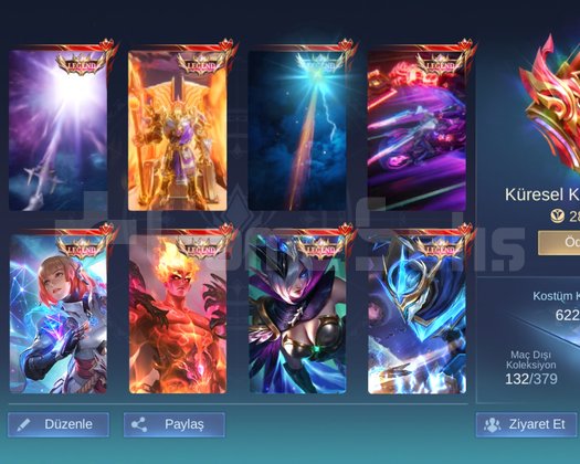 8 LEGEND KOFF KOSTÜMLERİNİN HEPSİ !!