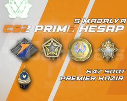 5 Madalya + 647 Saat + PREMIER HAZIR
