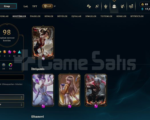 TR MASTER 200LP BOL SKINLI MAINLEMEK HESAP