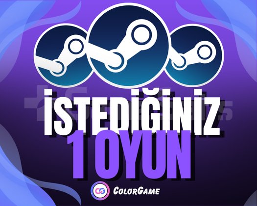 İSTEDİĞİNİZ 1 OYUN + DESTEK
