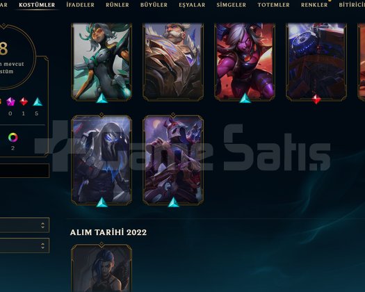 EUW Silver 2 | 8 Kostüm - 33 Hero | Ranked Ready