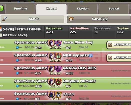 22 Level harika klan
