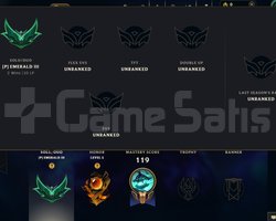 TR Emerald 3 başlamış 2 win 1 lose hesap