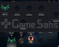 TR Zümrüt 1 75 LP 30 LP Alan Skinli hesap