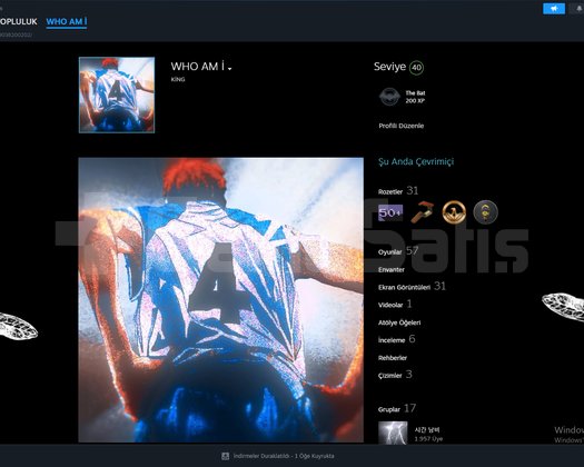 DOLU STEAM HESABI VE CS2 FACEİT VAR