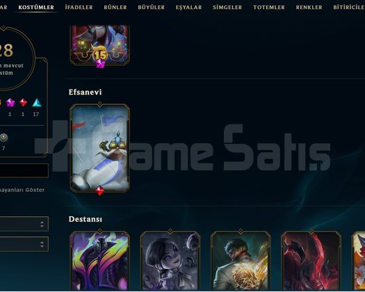TR Unranked | 28 Kostüm - 72 Hero | Ranked Ready
