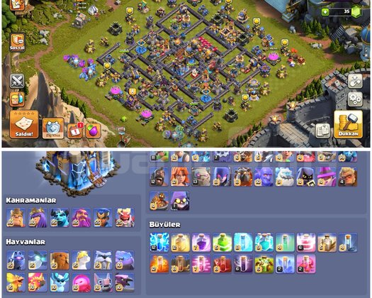 TH18COC |  NOKTASINA KADAR MAX !! FULL KÖY
