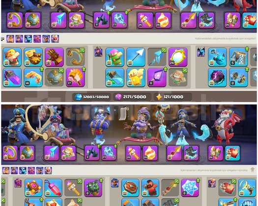 TH18COC |  MAX KÖY + SAYISIZ KOSTÜM | DOLU