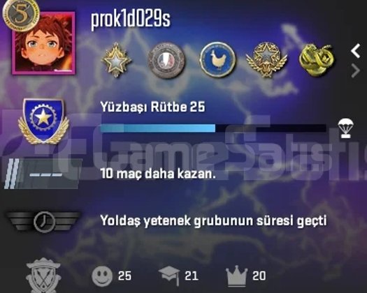 14level - 10 madalya - 48 oyun - fresh faceit