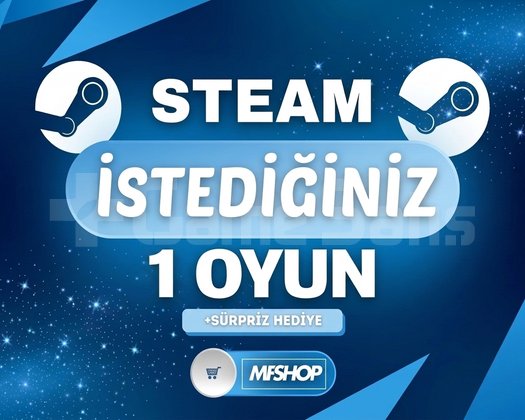 Steam İstediğiniz 1 Oyun