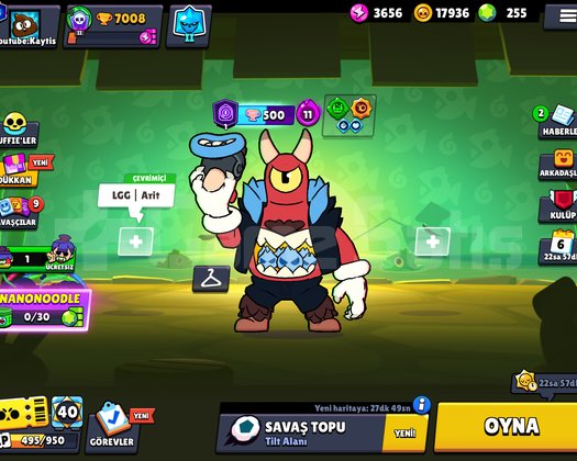 Brawl Stars Smurf Hesap 5 Prestijli