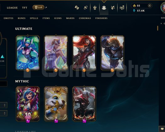 EUW | 276 SKİN | UNRANKED