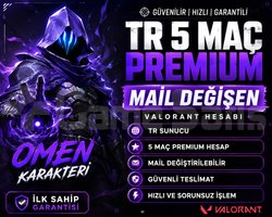 TR 5 MAÇ +20 LVL PREMİUM MAİL DEĞİŞEN !