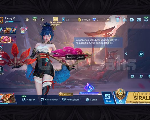 MLBB EFSANE SMURF HESAP UYGUN