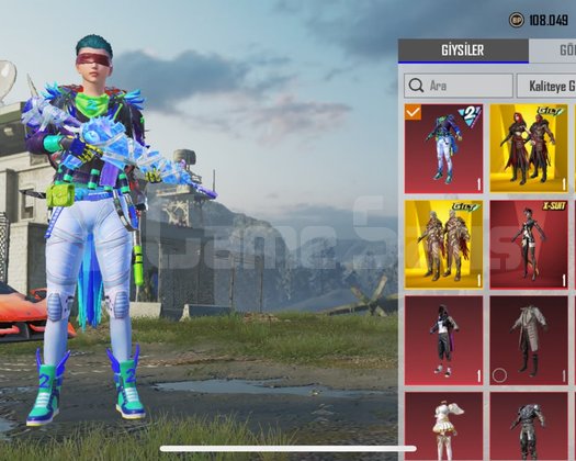 ARADIĞIN HER ŞEY BU HESAPTA!!! PUBG MOBILE EFSANE!