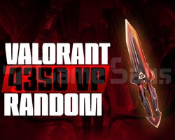 UVİP+ DOPDOLU+ 4350VP BIÇAK VALORANT RANDOM HESAP