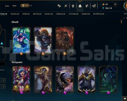 398 KOSTÜM 616 LVL PLATIN EFSANE DOLU MAİL HESAP