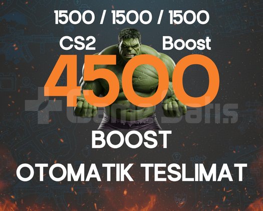 HULK FAKTÖRÜ 4500 GÜVEN FAKTÖRÜ CS2 ÖVGÜ