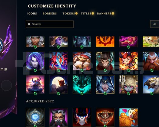 euw 500 lp 2022 yılı oluşturulmuş acc