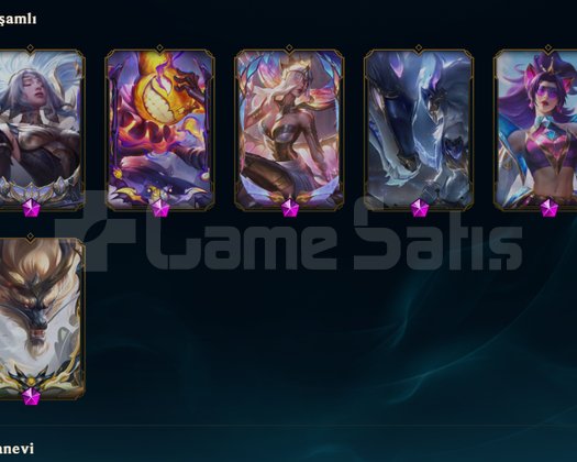 Özel Aurelion sol skinli hesap zümrüt 1