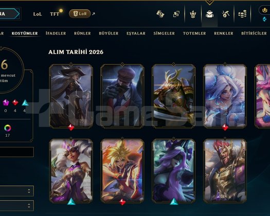 MASTER 30 LP HESABIN OLUŞTURULMA MAILI VARDIR.