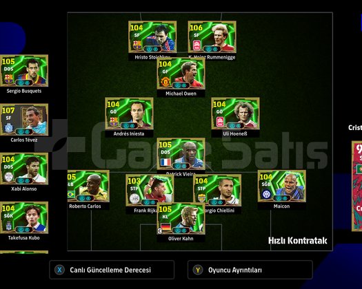+4 Efutbol 3243 yedekler ve kadro dışı full + f