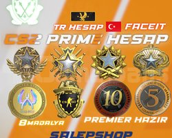 TR 860 SAAT+8 MADALYA FACEIT PREMIER HAZIR CS2