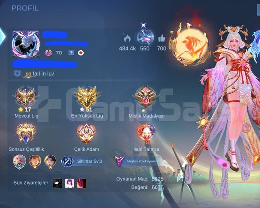 lunox legend + chou kof + epic base