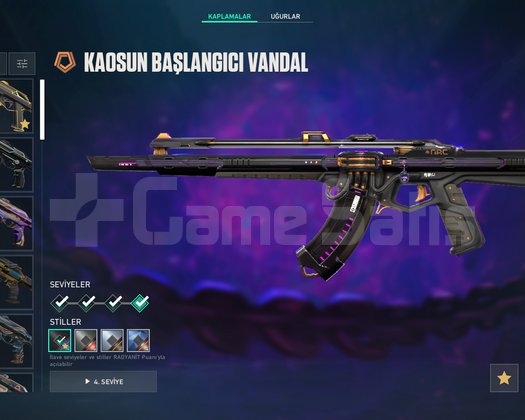 SIRÇİÇEĞİ KUNAI//KAOS VANDAL//SMURFLUK HESAP!