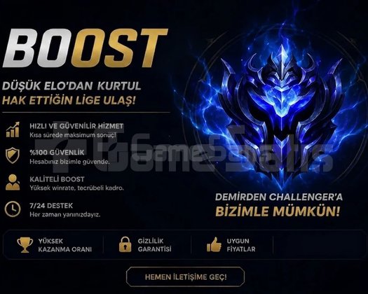 TR Grandmaster EUW Masterdan Güvenilir Boost
