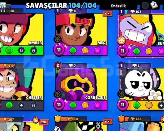67k kupa 104 karakter 298 kostüm