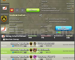 11 LVL SHADOW EMPİRE ŞAMPİYON 3 LİGLİ