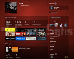 666 Oyun 1087 DLCli Steam Hesabı